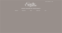 Desktop Screenshot of gaelleorganic.com